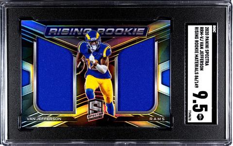 Van Jefferson 2020 Panini Spectra Rookie Materials Card /149- SGC Graded 9.5 MT Buy Cheap With Credit Card