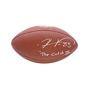 Vernon Davis San Francisco 49ers Autographed & Inscr. "The Catch III" Football Cheap Sale Outlet Store