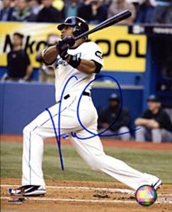 Vernon Wells Autographed / Signed Hitting 8x10 Photo Buy Cheap Manchester Great Sale
