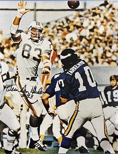 Vern Den Herder Autographed 8x10 Football Photo Clearance Genuine