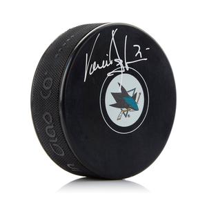 Vincent Damphousse San Jose Sharks Signed Hockey Puck Sale For Nice