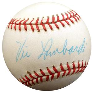 Vic Lombardi Autographed Signed NL Baseball Brooklyn Dodgers Beckett COA F29407 Cheap Sale The Cheapest