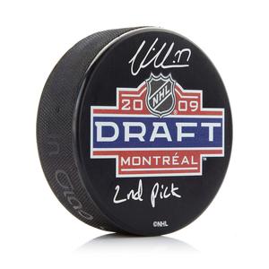 Victor Hedman Signed 2009 NHL Entry Draft Puck with 2nd Pick Note For Sale Cheap Pice