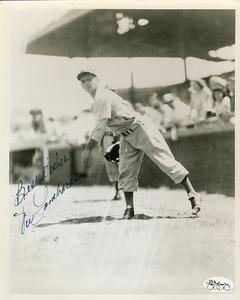 Vic Lombardi Dodgers Signed Jsa Cert Sticker Authentic Autograph Discount Shop Offer