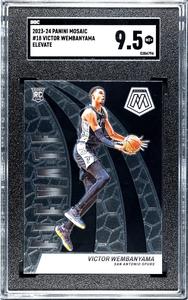 Victor Wembanyama 2023-24 Panini Mosaic Elevate Rookie Card #18- SGC Graded 9.5 Cheap Sale Geniue Stockist