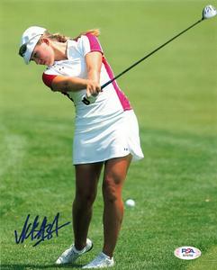 Vicky Hurst signed 8x10 photo PSA/DNA Autographed Golf Reliable For Sale
