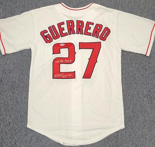 Vladimir Guerrero autograph signed "04 AL MVP" Los Angeles Angels Jersey  PSA Pay With Paypal Cheap Online