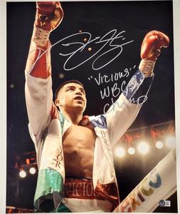 Victor Ortiz signed "Vicious, WBC Champ" 16x20 photo autograph  Beckett BAS Outlet Lowest Pice