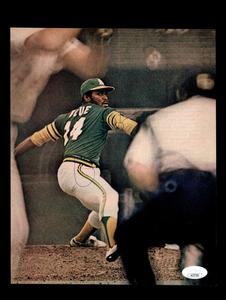 Vida Blue JSA Coa Vintage Signed  8x10 Photo Autographed A`s Outlet Pices