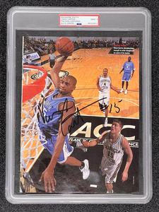 Vince Carter signed 8x10 photo PSA/DNA Encapsulated AUTO MINT 9 Toronto Raptors Outlet Clearance Store