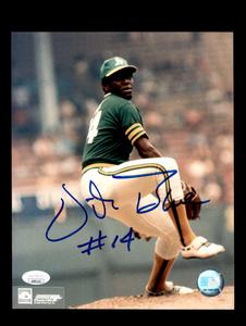 Vida Blue #14 JSA Coa Signed  8x10 Photo Autograph A`s Inexpensive For Sale