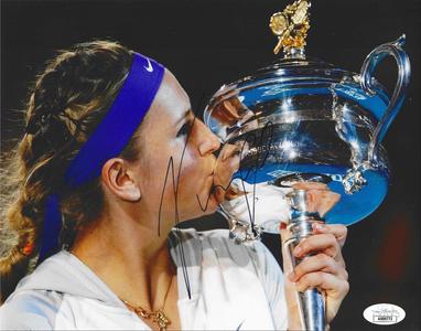 VICTORIA AZARENKA SIGNED TENNIS 8X10 PHOTO AUSTRALIAN OPEN US WIMBLEDON JSA #2 Sale Best Sale