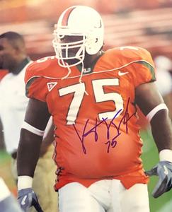 Vince Wilfork Autographed 8x10 Photo Brand New Unisex Cheap Online