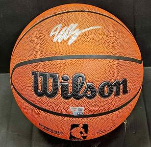 Victor Wembanyama Signed Wilson I/O Basketball Spurs Autograph Fanatics COA ROY Wholesale Pice Cheap Pice