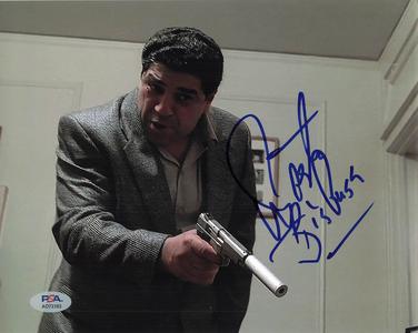 Vincent Pastore signed 8x10 photo PSA/DNA Autographed Sopranos Visit New For Sale