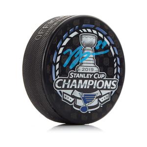 Vince Dunn Signed St Louis Blues 2019 Stanley Cup Champs Puck Footlocker Pictures Sale Online