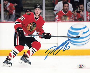 Teuvo Teravainen signed 8x10 photo PSA Chicago Blackhawks Free Shipping Exclusive