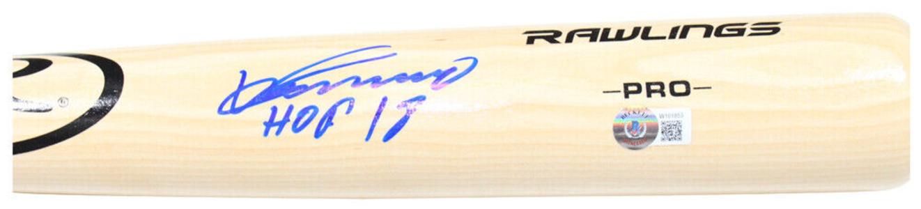 Vladimir Guerrero Autographed/Signed California Angels Bat HOF Beckett 40618 Fast Delivery Sale Online