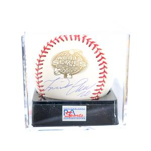 Miguel Cabrera Miami Marlins Autographed Signed 2003 World Series Logo Baseball (PSA/DNA 9 Encapsulated) Sale Best Pices