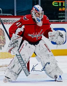 Vitek Vanecek Signed Washington Capitals Goalie 11x14 Photo Great Deals Sale Online