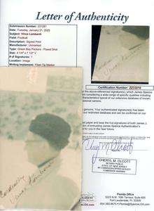 Vince Lombardi JSA LOA Autograph 4x7 Photo Signed Free Shipping Largest Supplier