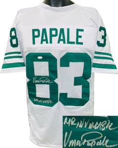 Vince Papale signed TB Custom Stitched Pro Style Jersey Mr. Invincible - JSA ITP Cheapest Pice Cheap Pice