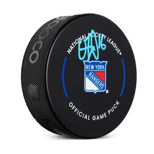 Vincent Trocheck Signed New York Rangers Official Game Puck Fast Delivery Cheap Online