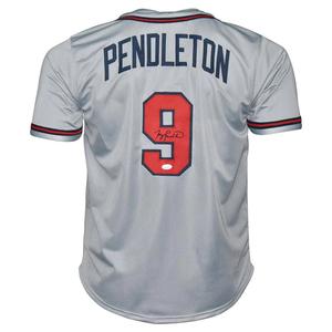 Terry Pendleton Signed Atlanta Grey Baseball Jersey (JSA) Discount Explore