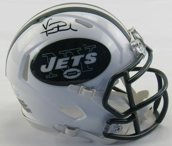 Vinny Testaverde Signed Jets Mini Helmet JSA Witness Looking For Cheap Pice