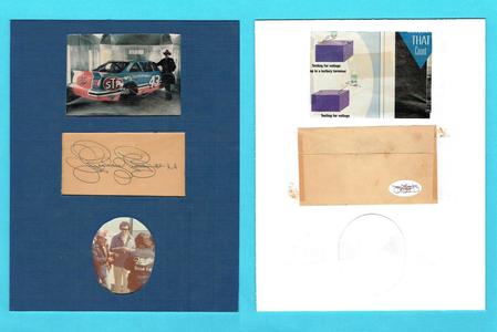 VINTAGE SIGNED RICHARD PETTY #43 JSA CERT AUTO Discount Pices