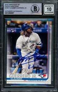 Vladimir Guerrero Jr. 2019 Topps Complete Set RC Blue Jays Gem 10 Auto E Cheap Sale Amazon