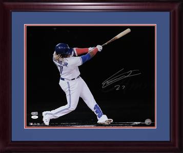 Vladimir Guerrero Jr Blue Jays Signed 16x20 Framed Spotlight Photo Auto JSA COA Original Cheap Pice