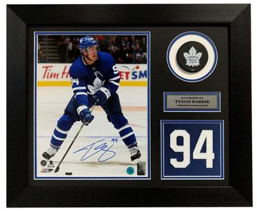 Tyson Barrie Toronto Maple Leafs Signed 20x24 Number Frame Cheap Sale 2025 Unisex