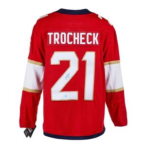 Vincent Trocheck Florida Panthers Autographed Fanatics Jersey Outlet Excellent