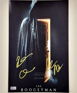 The Boogeyman cast (3) signed 11x17 photo Savage Messina autograph  Beckett BAS Free Shipping For Sale