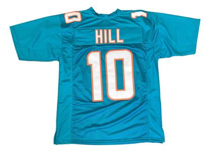 Tyreek Hill Miami Teal Football Jersey Free Shipping Best