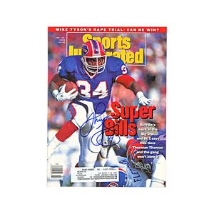 Thurman Thomas Buffalo Bills Autographed Signed January 1992 Sports Illustrated (JSA COA) Cheap Perfect