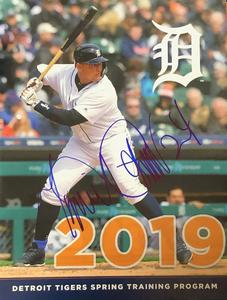 Miguel Cabrera Autographed 8x10 Program Deals Cheap Pice