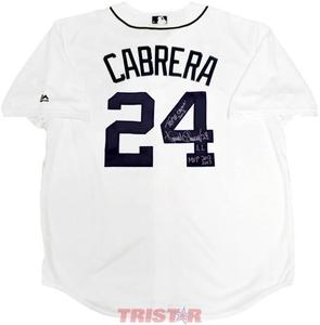 Miguel Cabrera Signed Detroit Tigers Jersey Triple Crown, AL MVP 2012 TRISTAR Outlet Fashionable