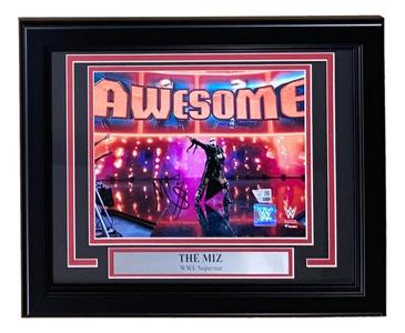 The Miz Signed Framed 8x10 WWE Photo Fanatics Buy Cheap For Nice