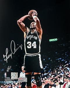 Terry Cummings Signed Autographed San Antonio Spurs 8x10 Photo TRISTAR With Mastercard For Sale
