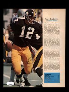 Terry Bradshaw JSA Autograph 8x10 70`s Signed Vintage Photo Steelers Recommend Cheap Online