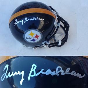 Terry Bradshaw signed Steelers Riddell Mini helmet  auto HOF MVP JSA COA Finishline Cheap Online