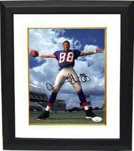 Terry Glenn signed New England Patriots 8X10 Photo Custom Framed #88- JSA Clearance 100% Guaranteed