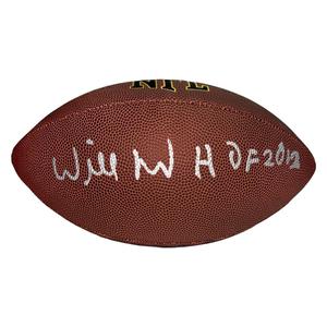 Willie Roaf Signed Wilson Official NFL Replica Football (JSA) Order