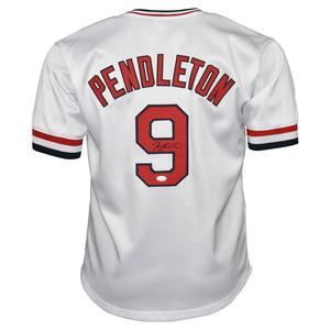 Terry Pendleton Signed St Louis White Baseball Jersey (JSA) Buy Cheap Wide Range Of
