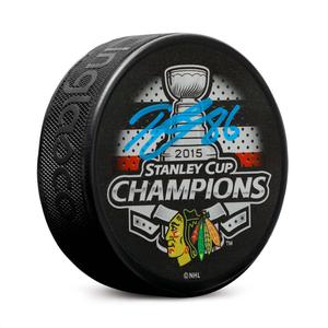 Teuvo Teravainen Signed Chicago Blackhawks 2015 Stanley Cup Puck The Best Store To Get