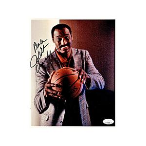 Wilt Chamberlin Los Angeles Lakers Autographed Signed 8x10 Posing Photo (JSA LOA) Cheap Best Pices