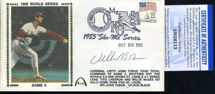 Willie McGee PSA DNA Coa Autograph Hand Signed 1982 World Series FDC Cache Browse