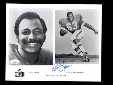 Willie Lanier JSA Coa Autographed 8x10 Signed Photo Buy Cheap Very Cheap